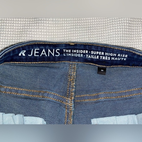 Women’s REITMANS The Insider super high rise dark blue wash skinny jeans size 30 - Picture 5 of 12